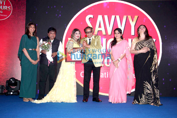 Dharmendra, Jackie Shroff & Ramesh Sippy at Savvy Honours 2016