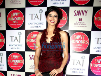 Dharmendra, Jackie Shroff & Ramesh Sippy at Savvy Honours 2016