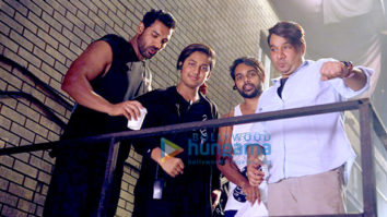 On The Sets Of The Film Dishoom