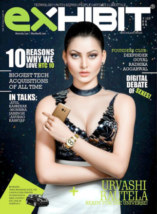 Urvashi Rautela On The Cover Of Exhibit