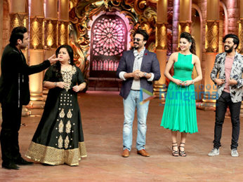 Team of 'Great Grand Masti' on the sets of Comedy Nights Bachao