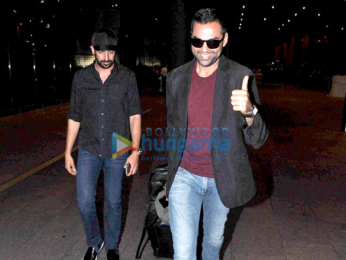 Huma Qureshi, Neha Dhupia, Abhay Deol & Kabir Khan arrive from Spain