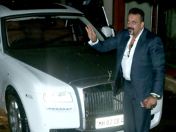 Sanjay Dutt snapped post birthday ring in at his home in Bandra