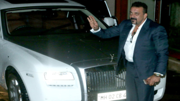 Sanjay Dutt snapped post birthday ring in at his home in Bandra