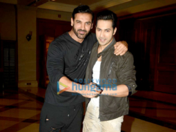 John Abraham & Varun Dhawan at ‘Dishoom’ promotions