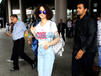 Kangna Ranaut returns from Chandigarh