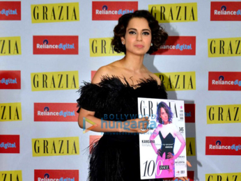 Kangna Ranaut launches Grazia's latest cover