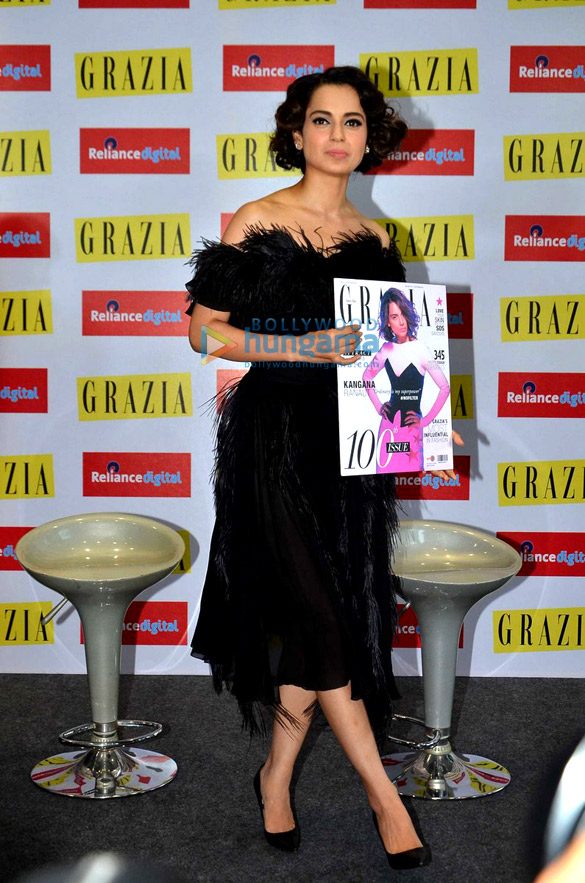 Kangna Ranaut launches Grazia’s latest cover