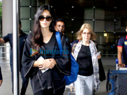 Katrina Kaif snapped at the airport as she arrives from London