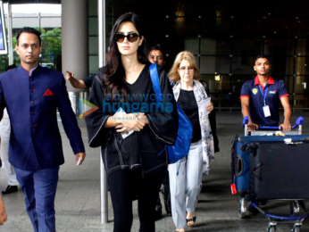 Katrina Kaif snapped at the airport as she arrives from London