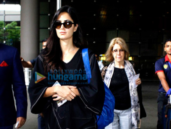 Katrina Kaif snapped at the airport as she arrives from London