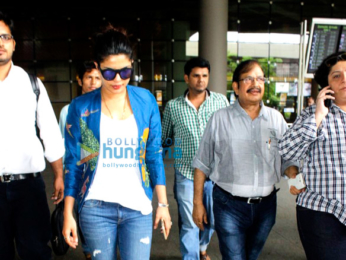 Priyanka Chopra and Sonam Kapoor snapped at the international airport