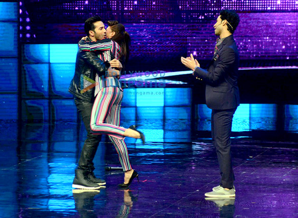 promotion of dishoom on the sets of dance 4