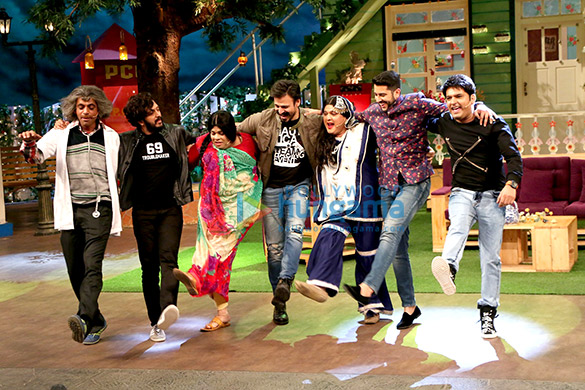 promotions of great grand masti on the kapil sharma show 15