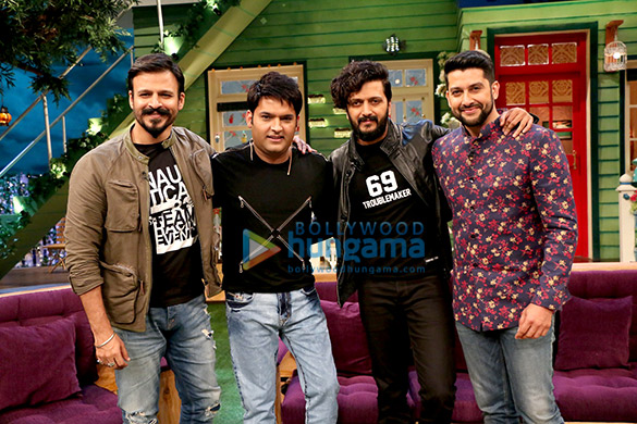 promotions of great grand masti on the kapil sharma show 4