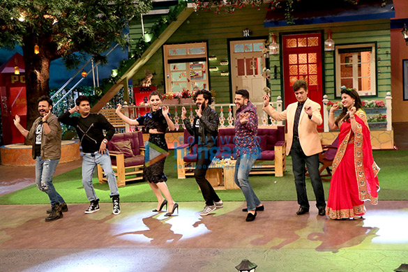 promotions of great grand masti on the kapil sharma show 5