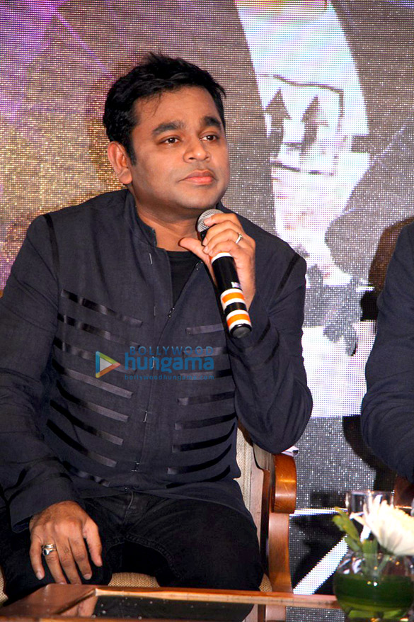 A R Rahman at the press conference of ‘Premier Futsal’