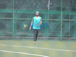 Ranbir Kapoor snapped at football practice
