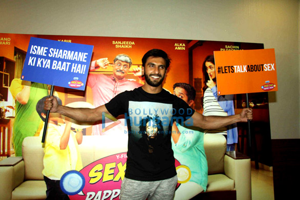 Ranveer Singh graces the screening of YRF’s short film ‘Sex Chat with Pappu & Papa’
