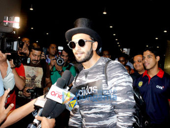 Ranveer Singh arrives back from Paris 'Befikre' schedule