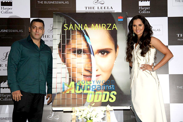 Salman Khan launches Sania Mirza’s book ‘Ace Against Odds’ Salman Khan launches Sania Mirza’s book ‘Ace Against Odds’