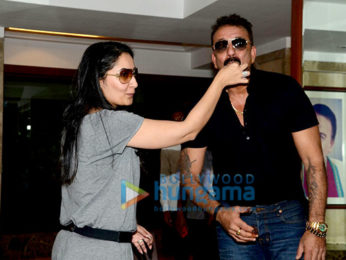 Sanjay Dutt celebrates birthday with media