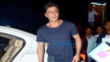 Shah Rukh Khan snapped at Filmcity