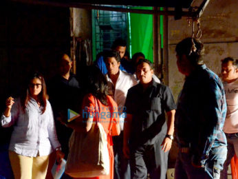 Shah Rukh Khan snapped at Filmcity