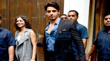 Sidharth Malhotra, Katrina Kaif, Karan Johar & Farhan Akhtar snapped at ‘Baar Baar Dekho’ promotional shoot