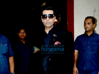 Sidharth Malhotra, Katrina Kaif, Karan Johar & Farhan Akhtar snapped at 'Baar Baar Dekho' promotional shoot