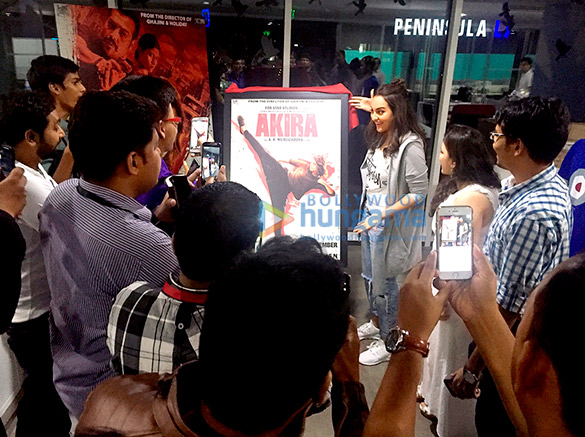 sonakshi sinha at the third poster launch of akira 3