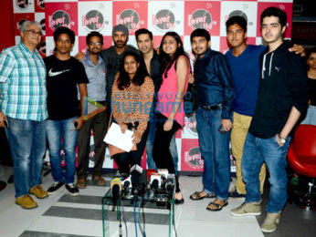 Varun Dhawan & John Abraham promote 'Dishoom' at Fever 104 FM