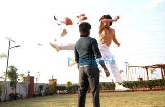On The Sets Of The Movie A Flying Jatt