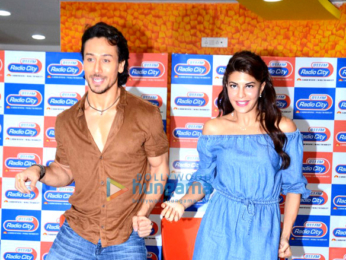 Tiger Shroff & Jacqueline Fernandez launch the music of 'A Flying Jatt' at 91.1 FM Radio City