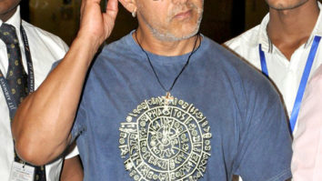 Aamir Khan returns from the USA