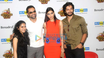 Abhay Deol, Diana Penty & Ali Fazal promote ‘Happy Bhag Jayegi’ on 92.7 Big FM