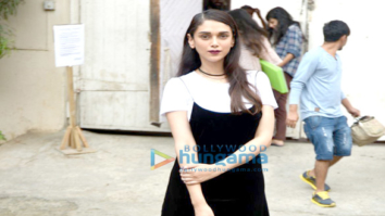 Aditi Rao Hydari snapped post chat show shoot for ‘Colors Infinity’