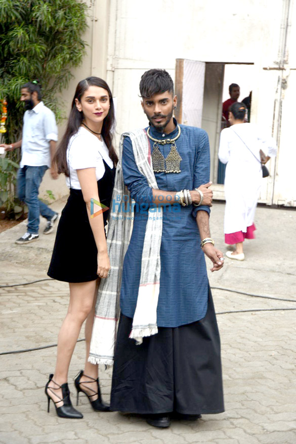 aditi snapped post chat show 3