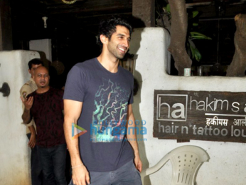 Aditya Roy Kapur snapped post session at Hakim Aalim's salon
