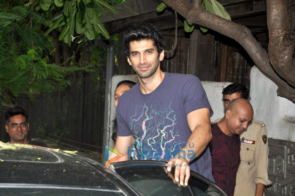 aditya snapped post session at hakims salon 3