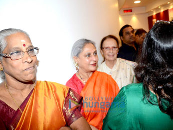 Amitabh Bachchan & Jaya Bachchan grace Dilip De's art exhibition