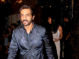 Arjun Rampal snapped post dinner with his family at The Korner House