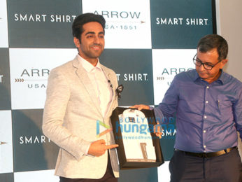 Ayushmann Khurrana unveils Arrow's India's first Smart Shirt