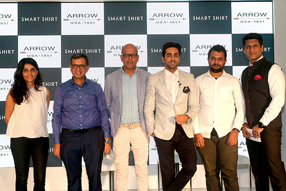 Ayushmann Khurrana unveils Arrow’s India’s first Smart Shirt