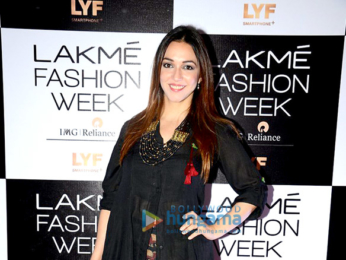 Celebs on Lakme Fashion Week 2016 red carpet - Day 2