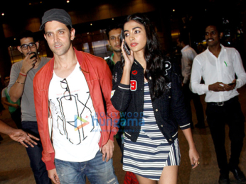 Deepika Padukone, Hrithik Roshan and Pooja Hegde snapped at the airport