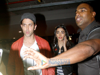 Deepika Padukone, Hrithik Roshan and Pooja Hegde snapped at the airport