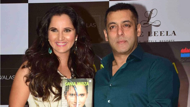 Salman Khan At The Launch Of Sania Mirza’s Book ‘Ace Against Odds’