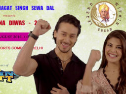 Tiger Shroff, Jacqueline Fernandez To Attend Sadbhawna Diwas In Delhi Tiger Shroff, Jacqueline Fernandez To Attend Sadbhawna Diwas In Delhi