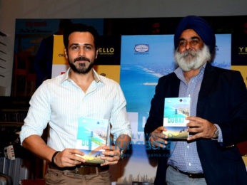 Emraan Hashmi launches the book 'Dubai - an experience'